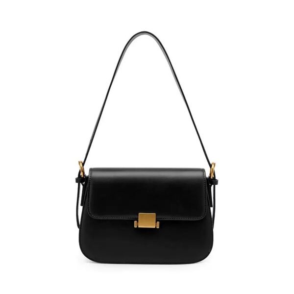 Classic Retro Leather Shoulder Bag