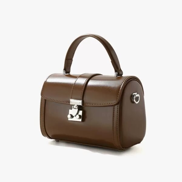 Vintage - Style Leather Handbag