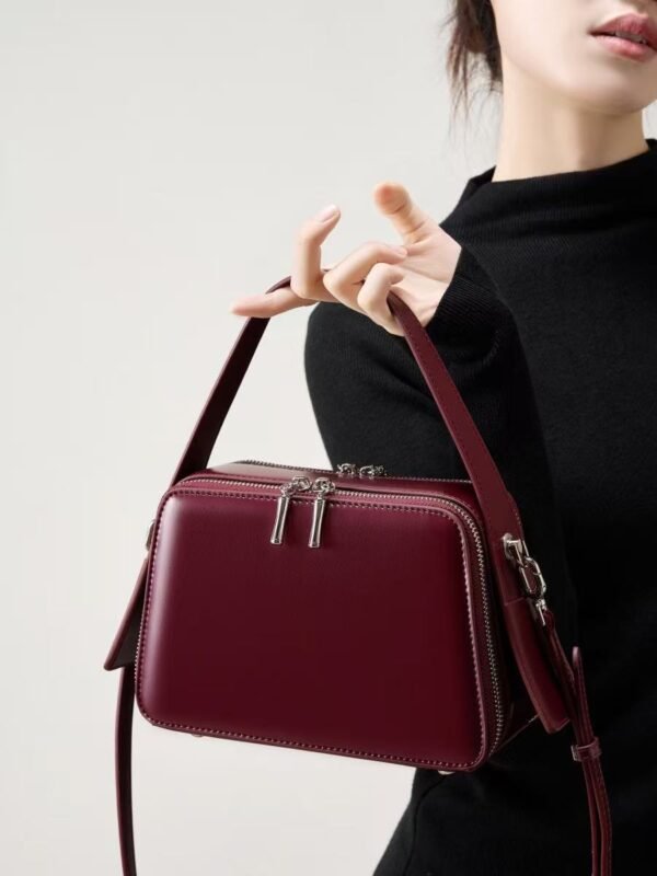 Multicolor Leather Handbag - 图片 6